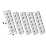5 Pack Replacement Stainless Steel Heat Shield for Kmart 640-117694-117, Brinkmann 4 Burner 8401, 810-8410-F, Pro Series 8300, 810-8300-W, Grill Chef PAT502, Grand Hall & Kenmore 17682, 17684, 640-117694-117, 141.163291, 141.162271, 141.163211, 141.163231