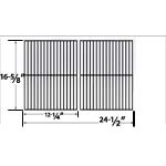 Porcelain Steel Cooking Grid Replacement for Char-Broil 463247004, 463251505, 463251605, 463252005, 463252105, 463253905, 463254405, 463261306, 463261406, 463320109 Gas Grill Models, Set of 2