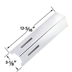 Replacement Stainless Heat Plate for BBQ Grillware GSF2616, 41590, Life@Home GSF2616J, GSF2616JB, GSF2616JBN, GSF2616JC & Uniflame NSG4303, NSG3902B, Patriot Gas GRill Models