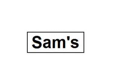 Sams Gas Grill Model Y0655